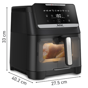 Tefal Easy Fry Silence, 1800 Вт, 7 л, черный - Аэрогриль