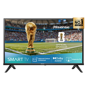Hisense A4Q, 40'', HD, LED LCD, black - TV 40A4Q