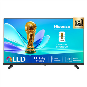 Hisense A5Q, 40'', Full HD, QLED, черный - Телевизор 40A5Q