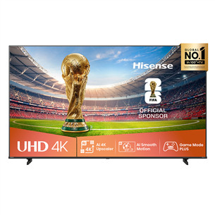 Hisense A6Q, 85'', 4K UHD, LED LCD, black - TV