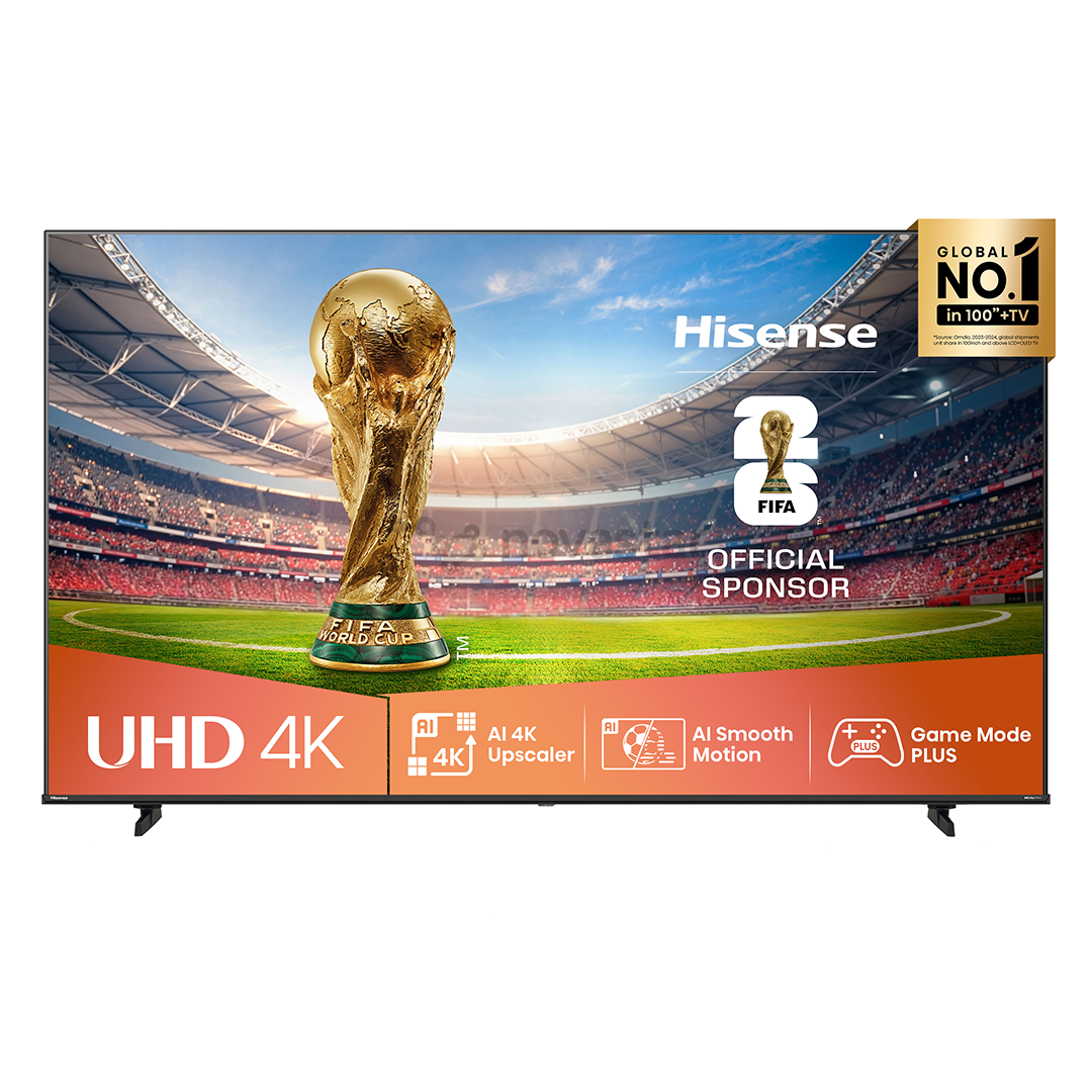 Hisense A6Q, 85'', 4K UHD, LED LCD, juodas - Televizorius