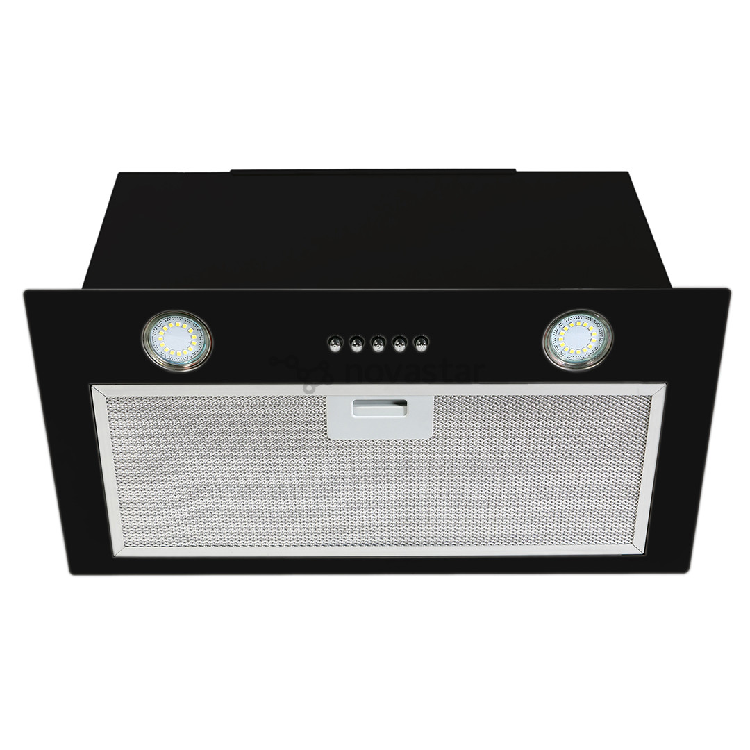 Eleyus, 371 м³/ч, черный - Интегрируемая вытяжка