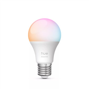 Philips Hue Essential A60, Full Color, E27, 3 vnt., baltos - Išmaniosios lemputės 929004235407