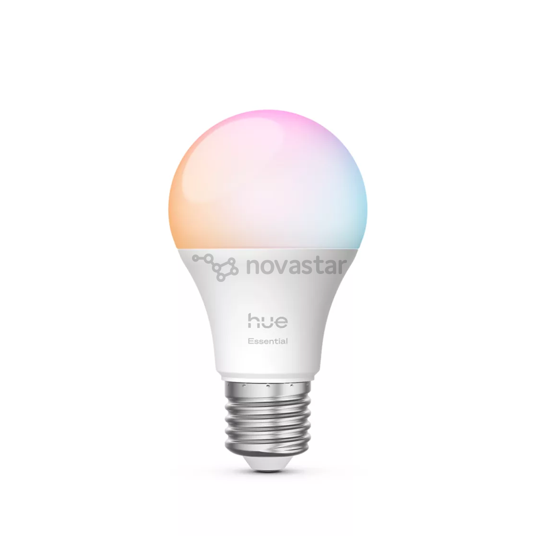 Philips Hue Essential A60, Full Color, E27, 3 vnt., baltos - Išmaniosios lemputės
