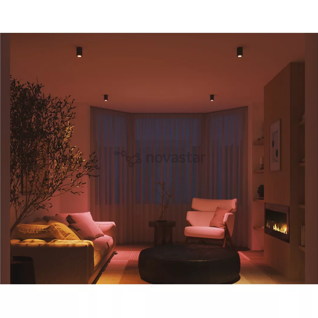 Philips Hue Essential Spot, Full Color, GU10, 3 pc, white - Smart light