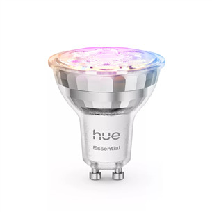 Philips Hue Essential Starter Kit, Spotlight + Hue Bridge, Full Color, GU10, 3 шт., белый - Комплект умных ламп
