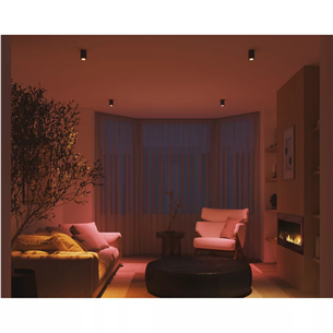 Philips Hue Essential Starter Kit, Spotlight + Hue Bridge, Full Color, GU10, 3 pc, white - Smart light kit