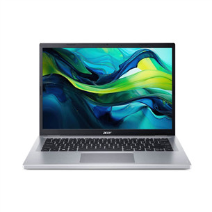 Acer Aspire Go 14, 14'', WUXGA, Ryzen 5, 16 GB, 512 GB, ENG, sidabro spalvos - Nešiojamasis kompiuteris NX.J3NEL.001