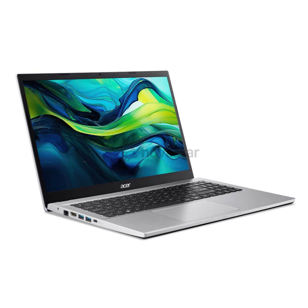 Acer Aspire Go 15, 15,6'', 16 GB, 512 GB, ENG, sidabro spalvos - Nešiojamasis kompiuteris