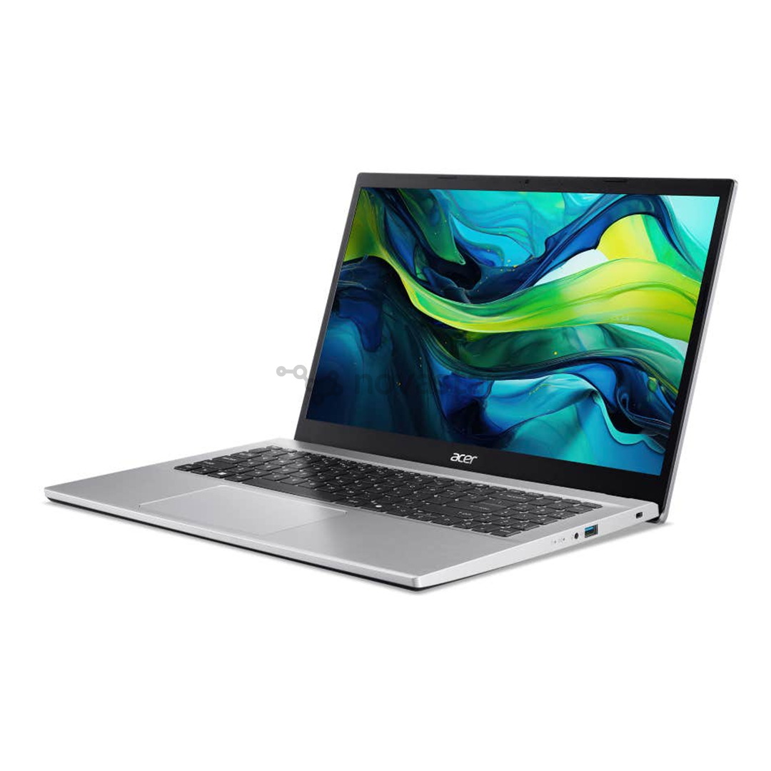 Acer Aspire Go 15, 15,6'', 16 GB, 512 GB, ENG, sidabro spalvos - Nešiojamasis kompiuteris