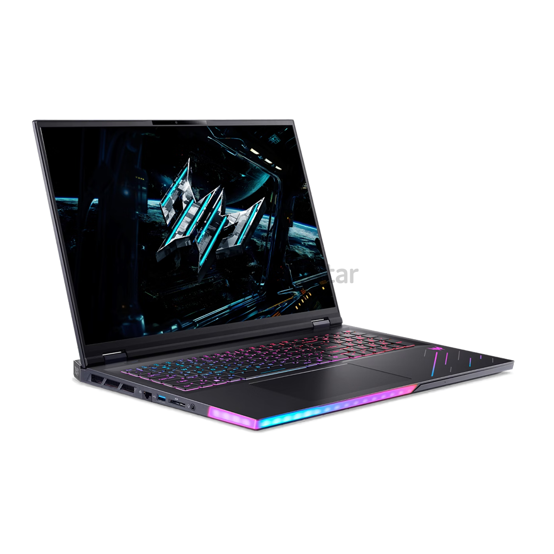 Acer Predator Helios 18 AI, 18'', WQUXGA, Mini-LED, 120 Hz, Ultra 9, 64 GB, 2 TB, RTX 5090, ENG, juodas - Nešiojamasis kompiuteris