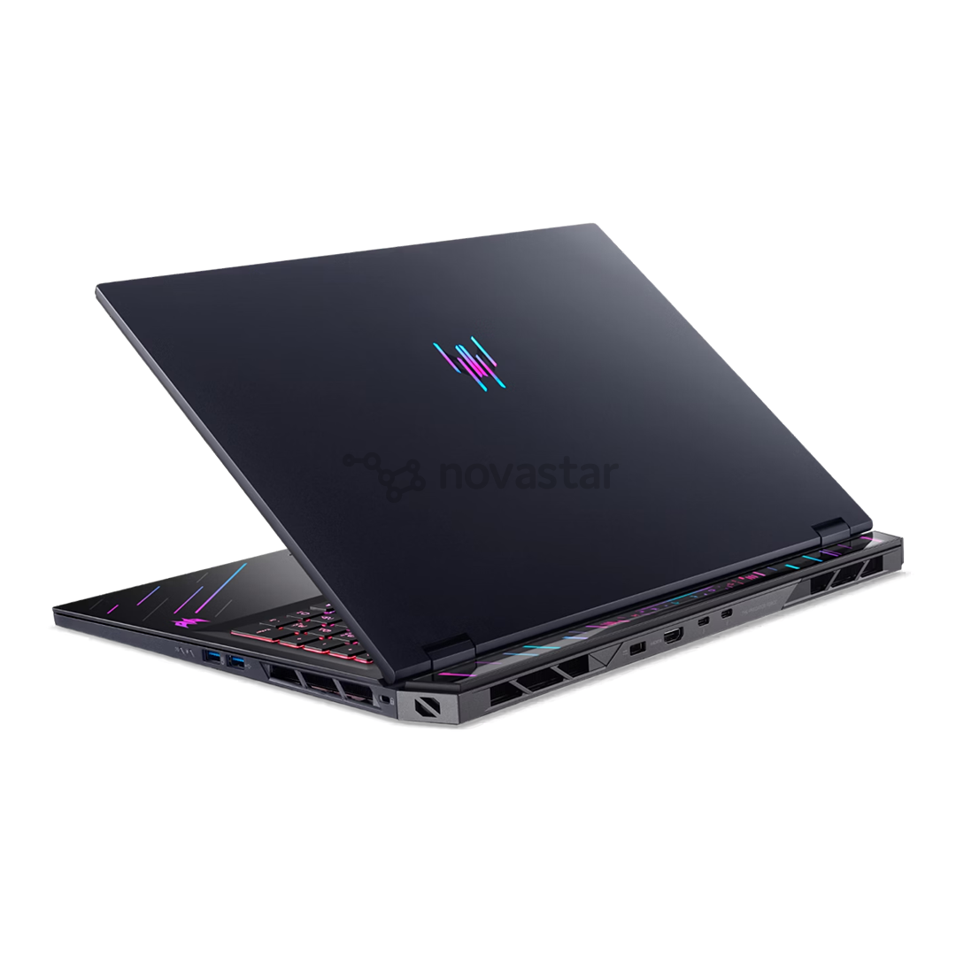 Acer Predator Helios 18 AI, 18'', WQUXGA, Mini-LED, 120 Hz, Ultra 9, 64 GB, 2 TB, RTX 5090, ENG, juodas - Nešiojamasis kompiuteris