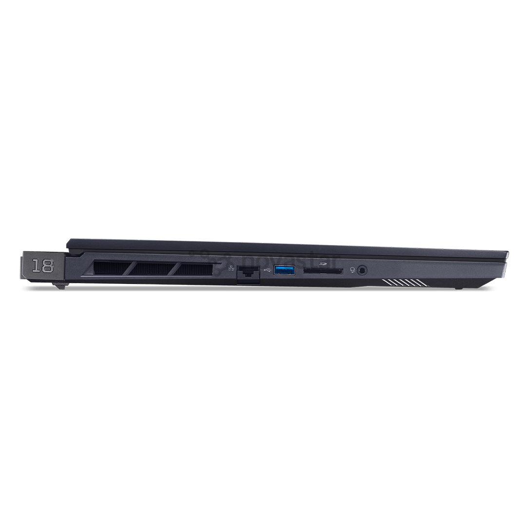 Acer Predator Helios 18 AI, 18'', WQUXGA, Mini-LED, 120 Hz, Ultra 9, 64 GB, 2 TB, RTX 5090, ENG, juodas - Nešiojamasis kompiuteris