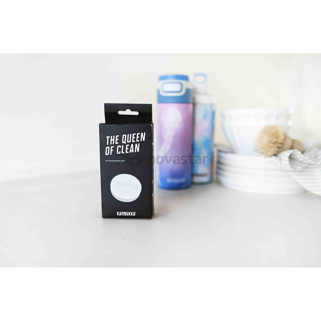 Kambukka The Queen of Clean, 24 vnt. - Valymo tabletės