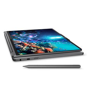 Lenovo Yoga 9 2-in-1 Gen 10 Aura Edition, 14'', WQXGA+, OLED, 120 Hz, Ultra 7, 32 GB, 1 TB, W11P, ENG, luna grey - Notebook