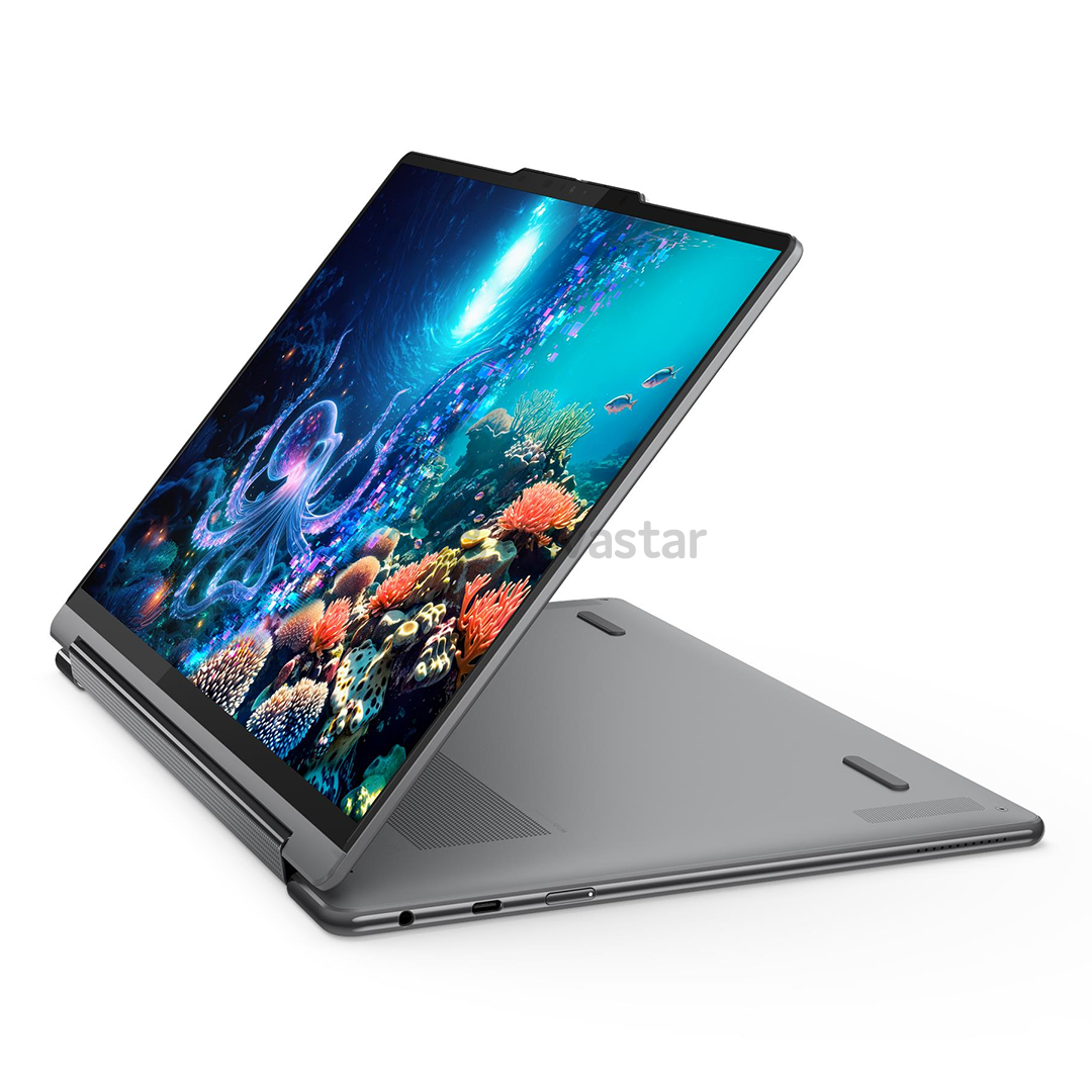 Lenovo Yoga 9 2-in-1 Gen 10 Aura Edition, 14'', WQXGA+, OLED, 120 Hz, Ultra 7, 32 GB, 1 TB, W11P, ENG, luna grey - Notebook