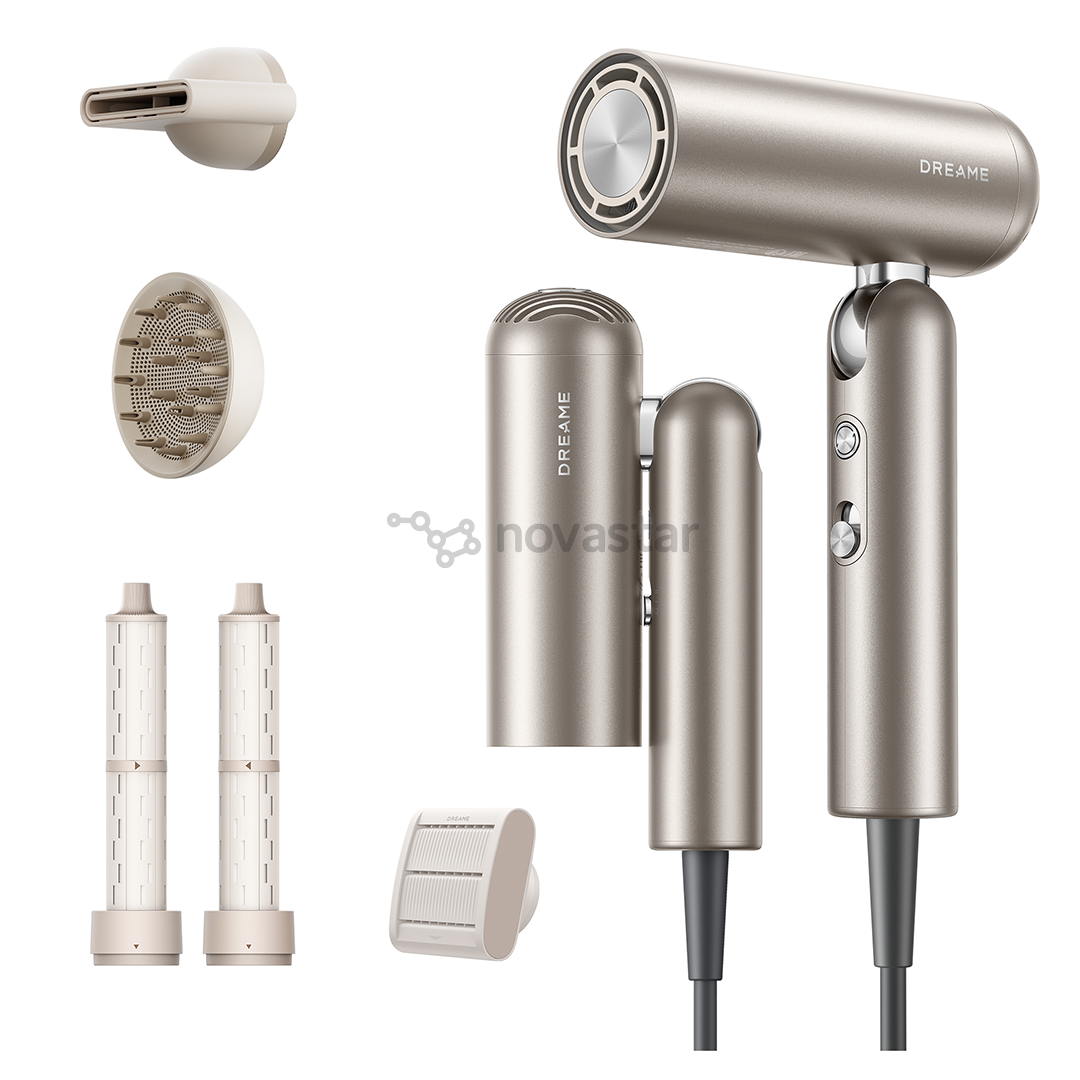 Dreame Pocket Pro, Titanium Gold, 1300 Вт, золотистый - Фен