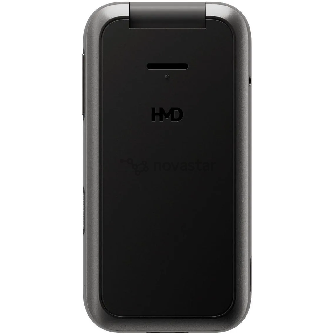 HMD 2660 Flip, juodas - Mobilusis telefonas
