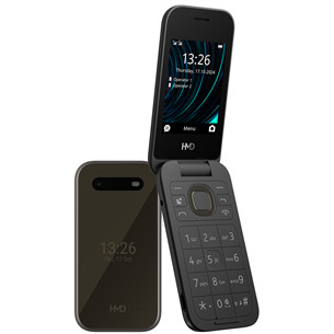 HMD 2660 Flip, black - Mobile phone
