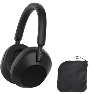 Sony WH-1000XM5 SA, черный - Полноразмерные беспроводные наушники WH1000XM5SAMB.CE7