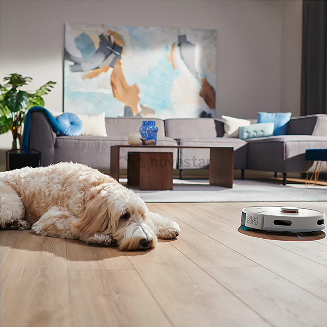 Philips 2000 Series, wet & dry, baltas - Dulkių siurblys robotas