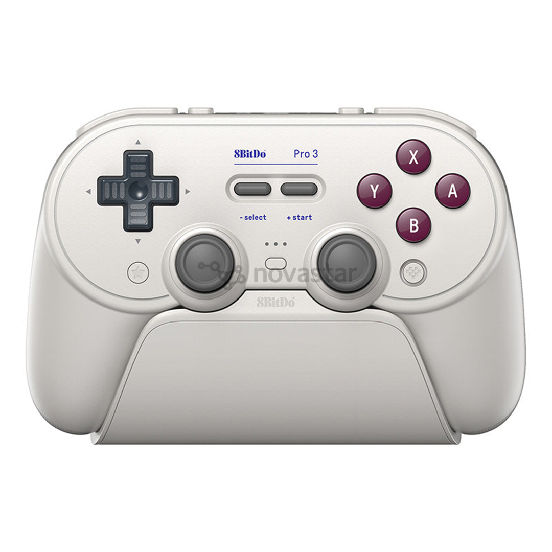 8BitDo Pro 3, baltas - Žaidimų pultelis