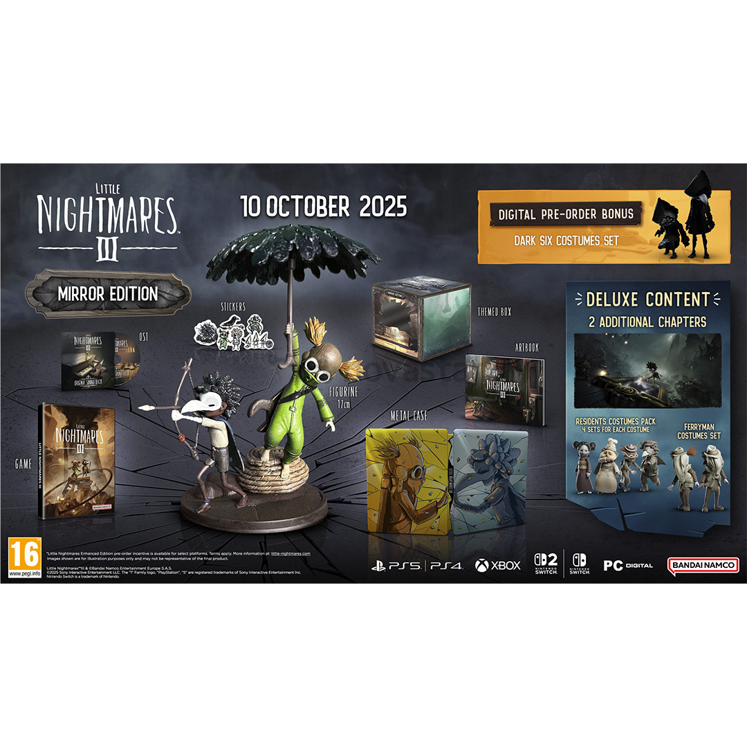 Little Nightmares III Mirror Edition, Nintendo Switch 2 - Žaidimas