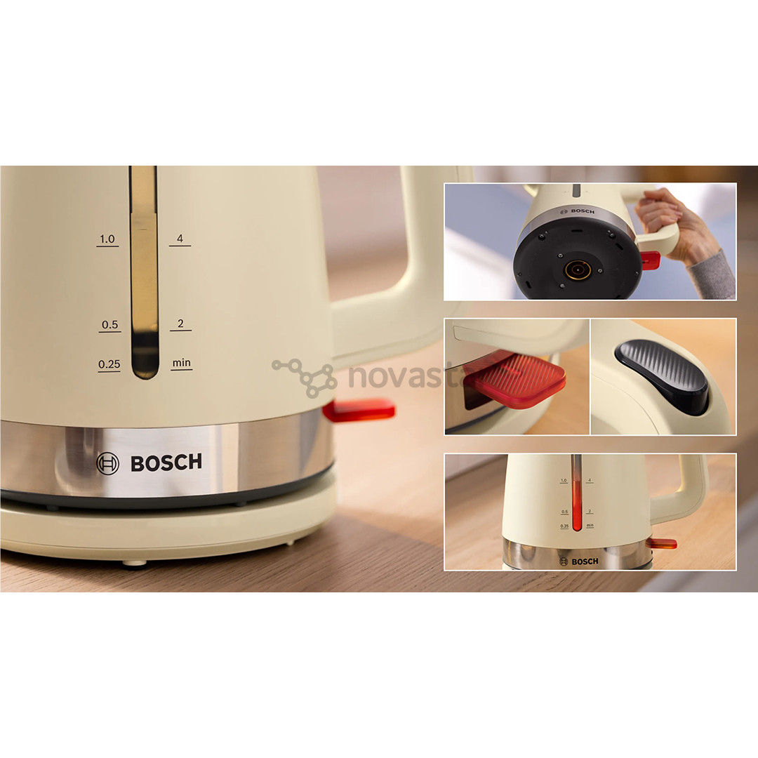 Bosch MyMoment, 2400 W, 1.7 L, beige - Kettle