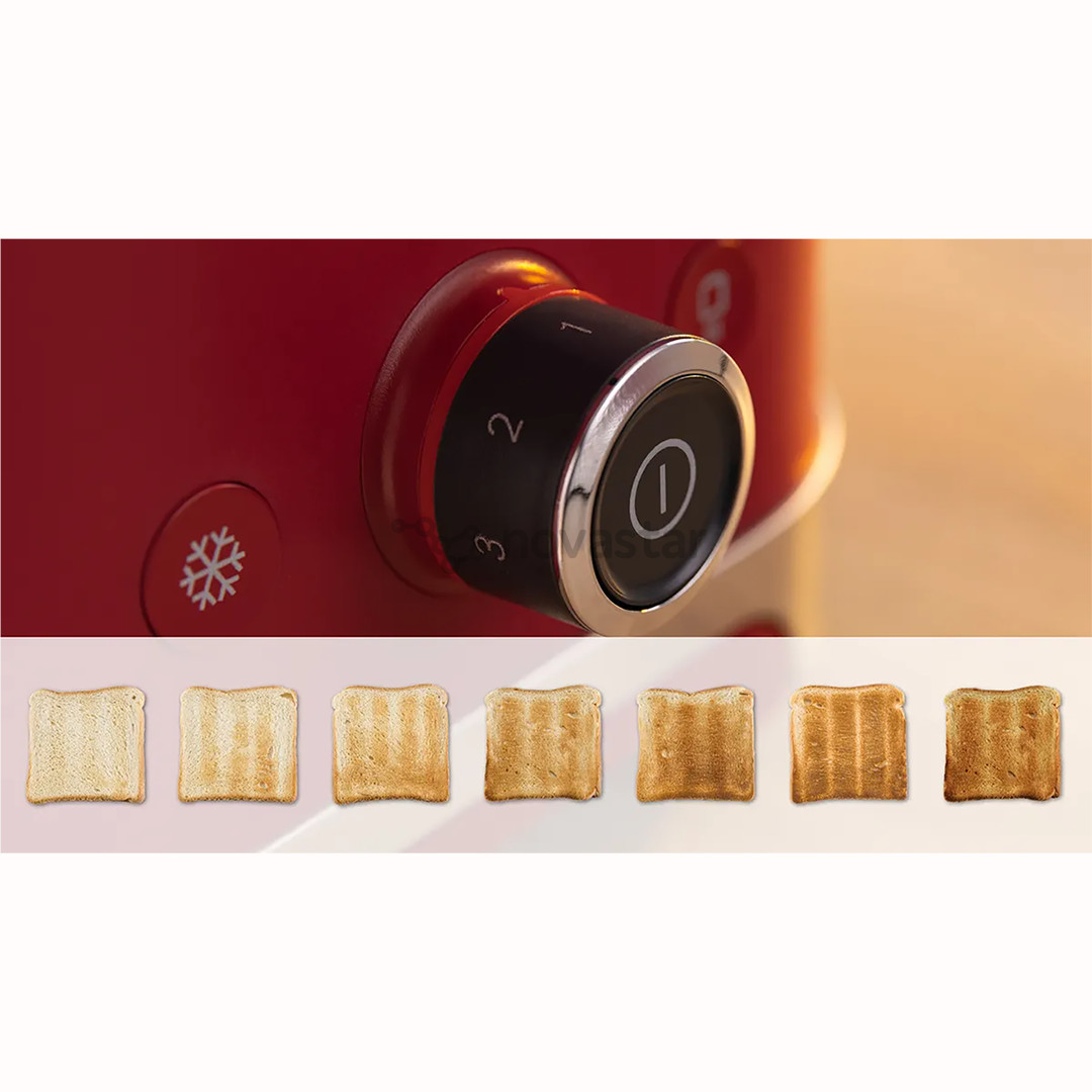 Bosch MyMoment, 950 W, red - Toaster