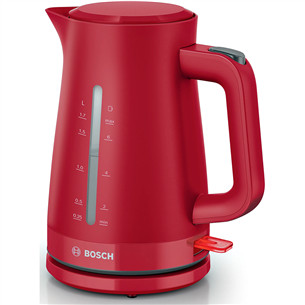 Bosch MyMoment, 2400 W, 1.7 L, red - Kettle TWK4M224