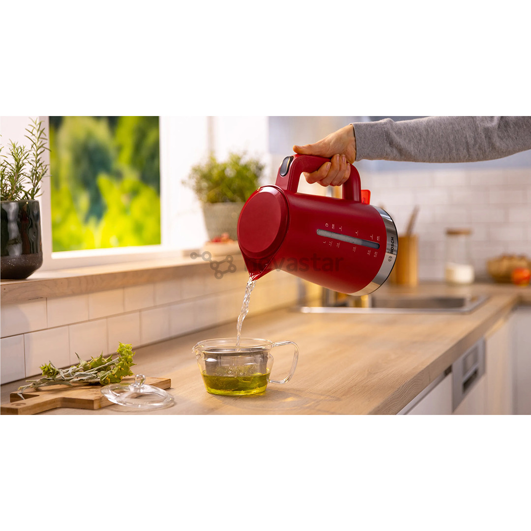 Bosch MyMoment, 2400 W, 1.7 L, red - Kettle