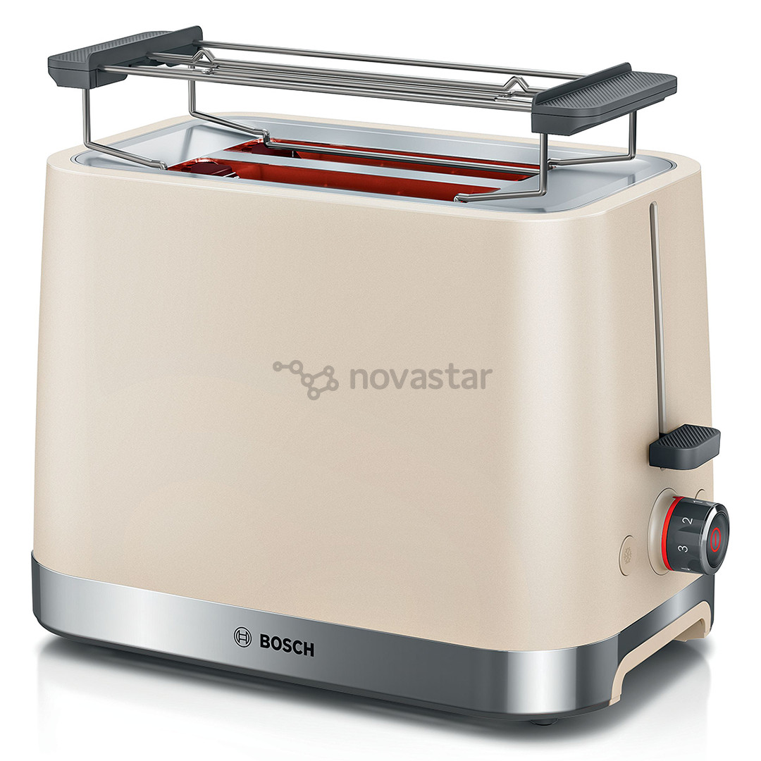 Bosch MyMoment, 950 W, beige - Toaster