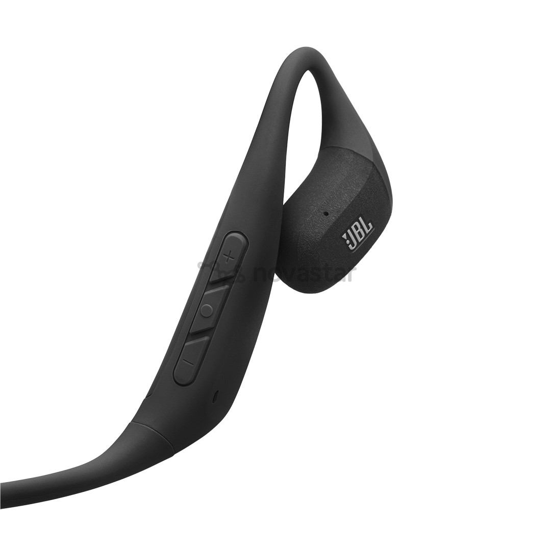 JBL Endurance Pace, open-ear, juodos - Belaidės ausinės