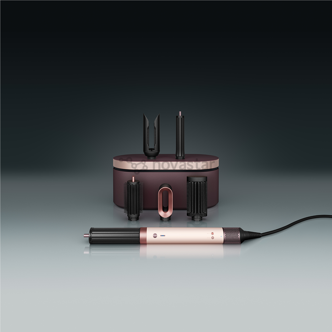 Dyson Airwrap Co-anda2x™, Straight+Wavy, 1700 W, Ceramic Pink/Rose Gold, rožinis - Plaukų formavimo šukos