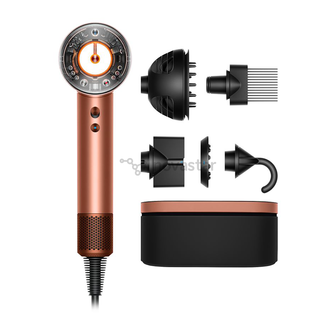 Dyson Supersonic Nural™, 1600 Вт, Amber Silk/Pink Champagne - Фен
