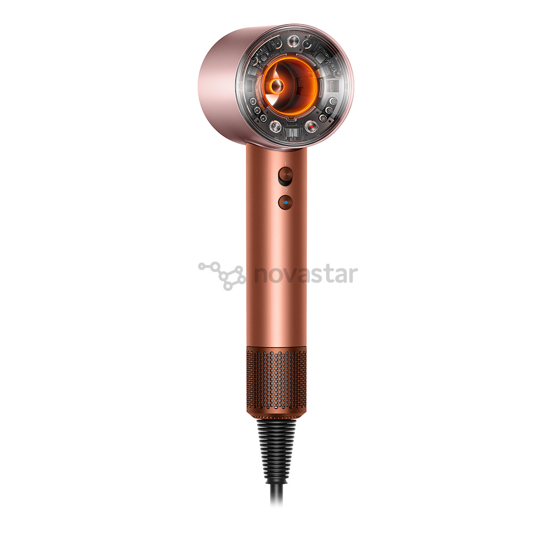Dyson Supersonic Nural™, 1600 W, Amber Silk/Pink Champagne - Plaukų džiovintuvas