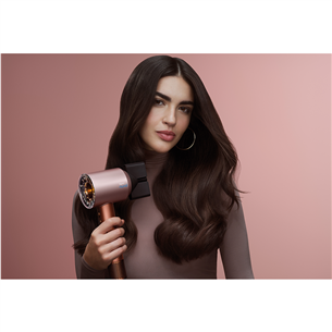 Dyson Supersonic Nural™, 1600 Вт, Amber Silk/Pink Champagne - Фен