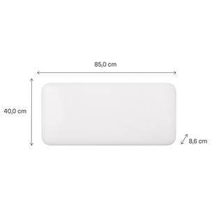 Mill Gen 4, Wi-Fi, 1000 W, baltas - Elektrinis radiatorius