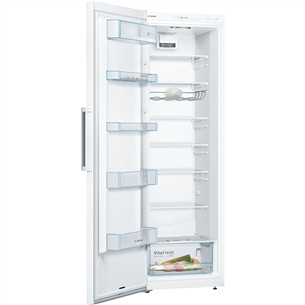 Bosch, Series 4, 346 L, aukštis 186 cm, baltas - Šaldytuvas