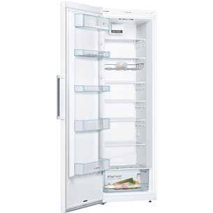 Bosch, Series 4, 346 L, aukštis 186 cm, baltas - Šaldytuvas