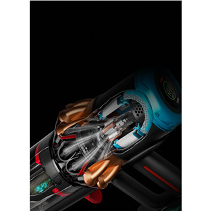 Dyson V16 Piston Animal, juodas/vario spalvos - Belaidis dulkių siurblys