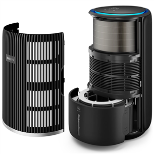 Philips PureProtect Water 3400 Series, juodas - Du viename oro valytuvas ir drėkintuvas