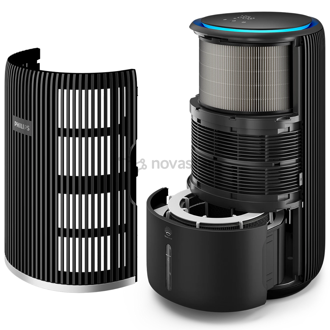 Philips PureProtect Water 3400 Series, juodas - Du viename oro valytuvas ir drėkintuvas