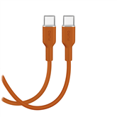 Puro Soft, USB-C / USB-C, 1,5 m, desert sun - Cable