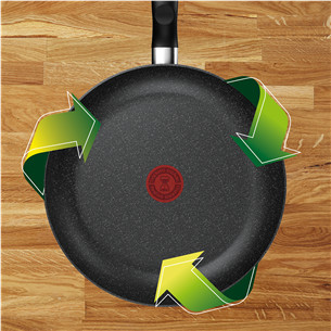 Tefal Dark Essential, 24/28 см, черный - Комплект сковородок
