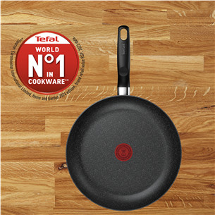 Tefal Dark Essential, 24/28 см, черный - Комплект сковородок