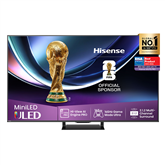 Hisense U7Q PRO, 65'', 4K UHD, ULED, Mini LED, black - TV