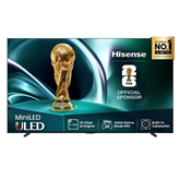 Hisense U7Q, 85'', 4K UHD, Mini LED, juodas - Televizorius