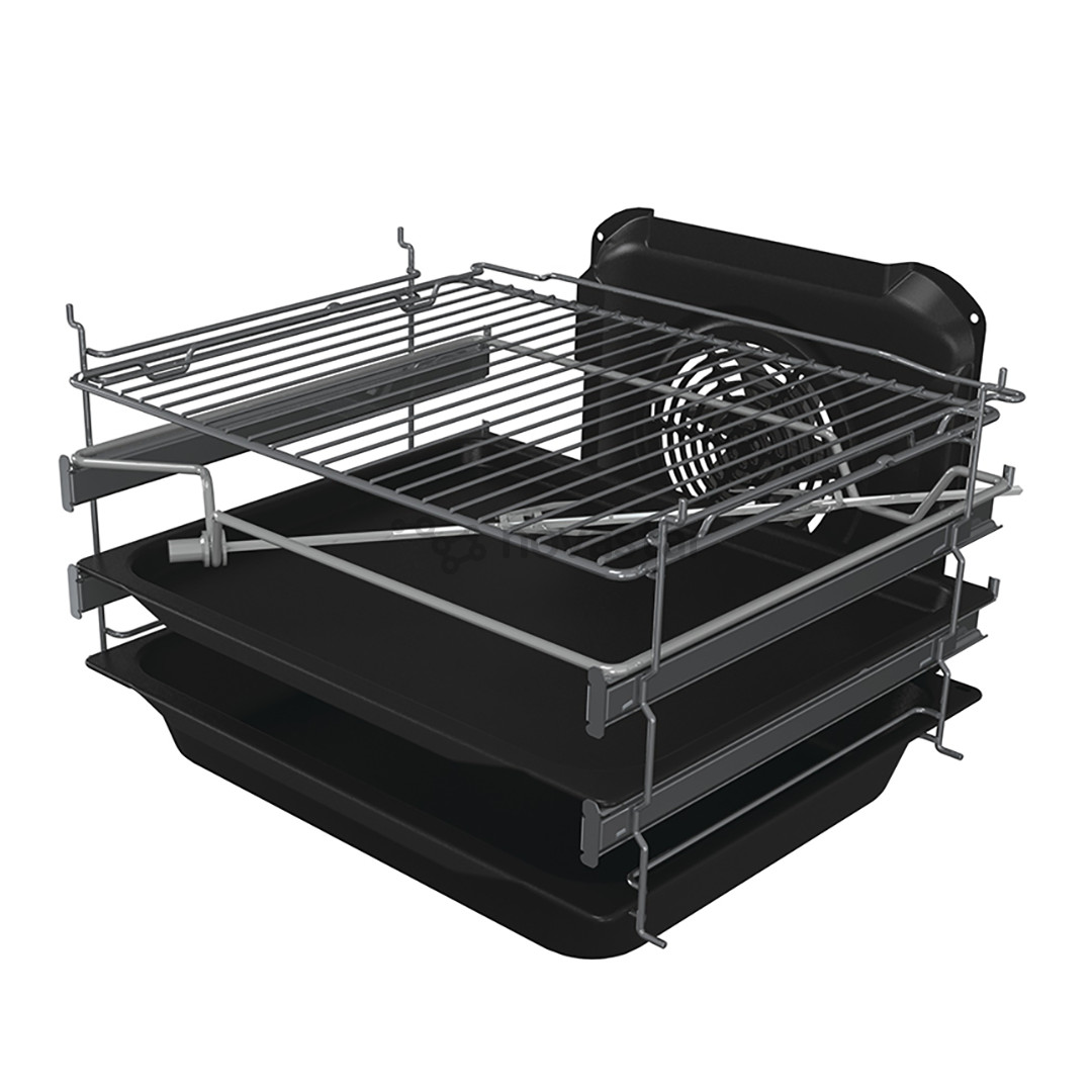 Gorenje, 70 л, ширина 50 см, белый - Газовая плита с электрической духовкой