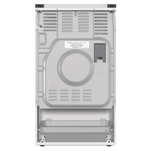 Gorenje, 70 л, ширина 50 см, белый - Газовая плита с электрической духовкой